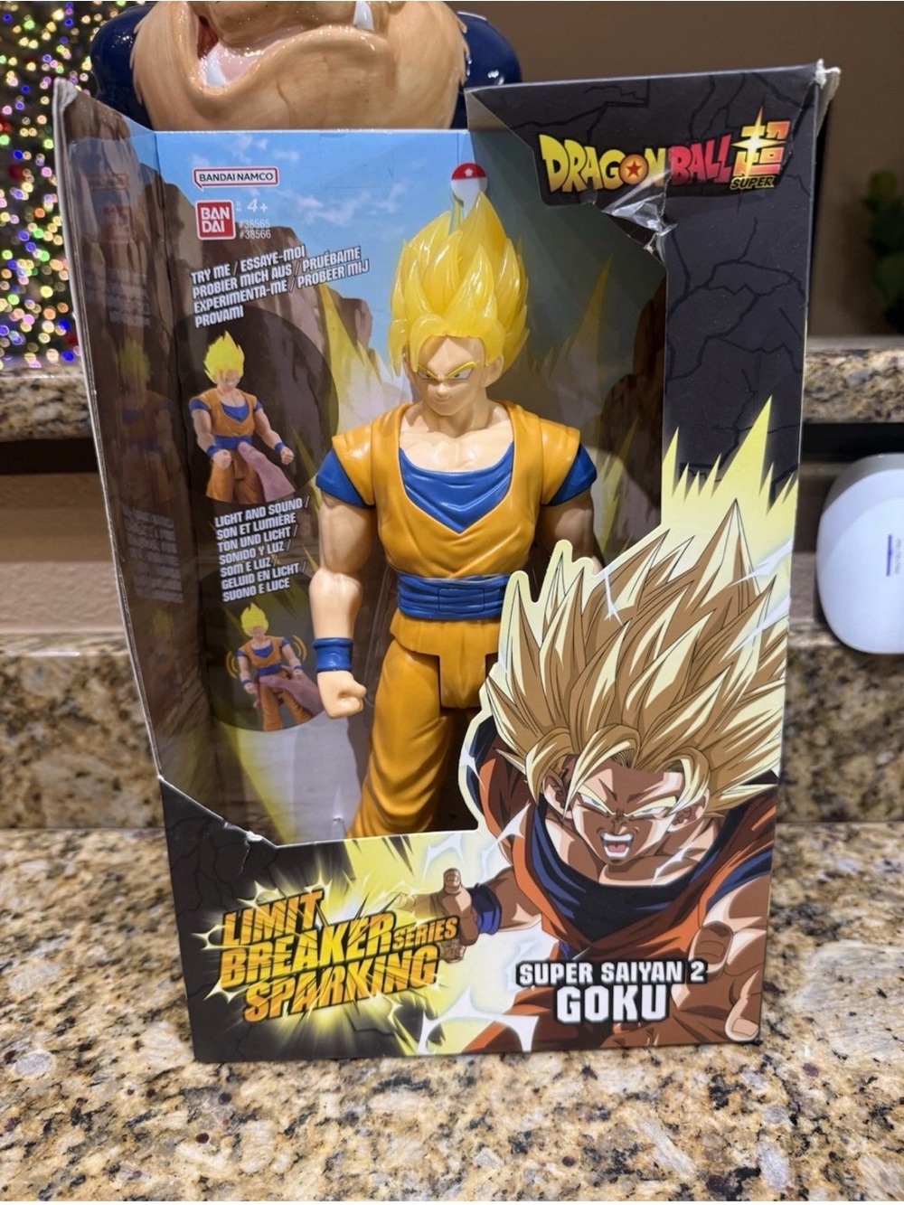 Dragon Ball Super - Limit Breaker: Sparking - Super Saiyan 2 Goku Figure Light